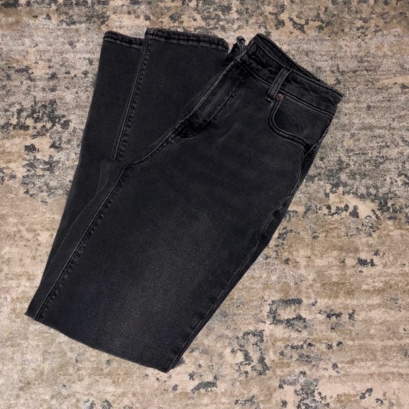 AE Stretch Mom Jean size 0 - Picture 6 of 9